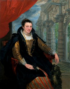 Isabella Brant, by Anthony van Dyck