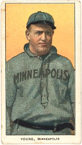 Irv Young, Minneapolis Team, baseball card portrait LCCN2008677011
