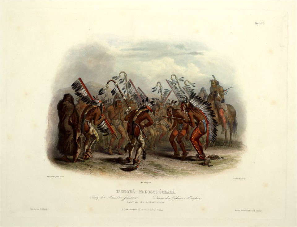 Ischohä-Kakoschochatä Dance of the Mandan Indians 0025v