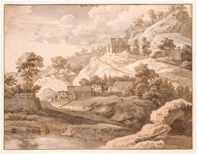 Isaac de Moucheron (Dutch, 1667-1744) - View Near Orleans - 2019.17 - Cleveland Museum of Art