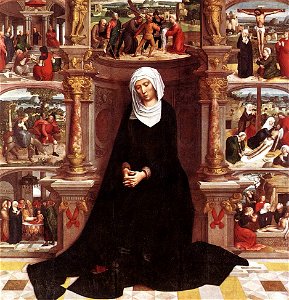Adriaen Isenbrant - Our Lady of the Seven Sorrows - WGA11877. Free illustration for personal and commercial use.