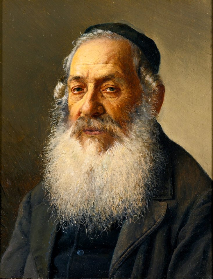 Isidor Kaufmann - Portrait of a Rabbi (02)