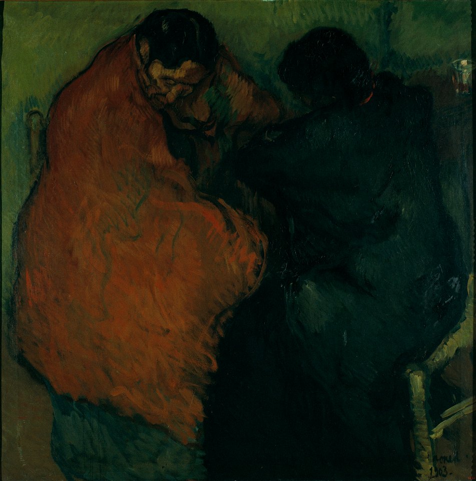 Isidre Nonell - Two Gypsy Women - Google Art Project