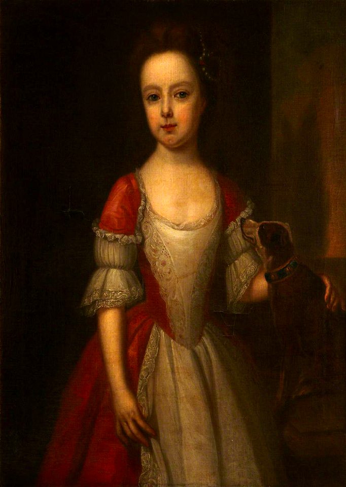 Irish School - Elizabeth Cole, as a Child (^) - 631044 - National Trust