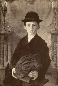 Isidor Kaufmann-Portrait of a young polish Jew