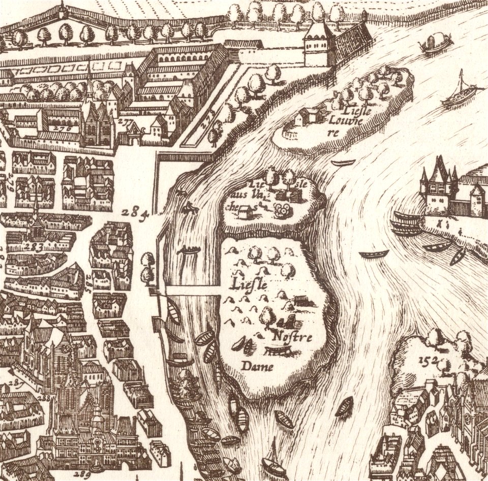 Islands of Paris, 1618