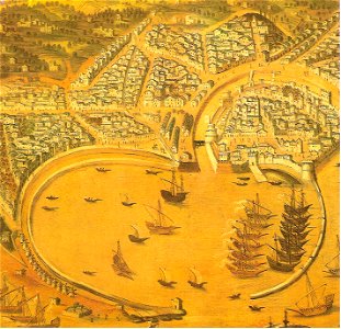 Isola di Chio-dipinto XVI secolo