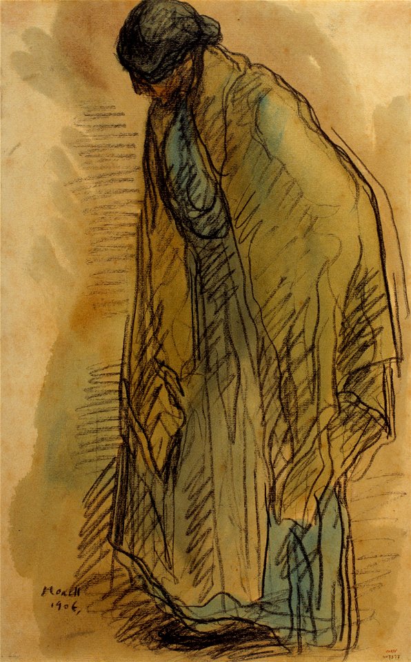 Isidre Nonell - Prostitute - Google Art Project