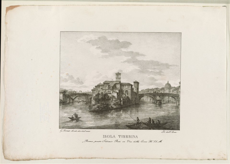 Isola tiberina LCCN2003679874