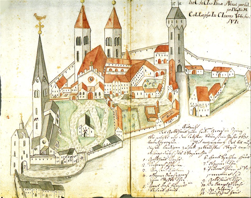 Isny Geistlicher Bezirk vor 1631