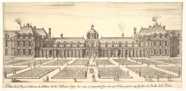 Israel Silvestre, Palais de la Reyne Catherine de Medicis - Metropolitan Museum of Art