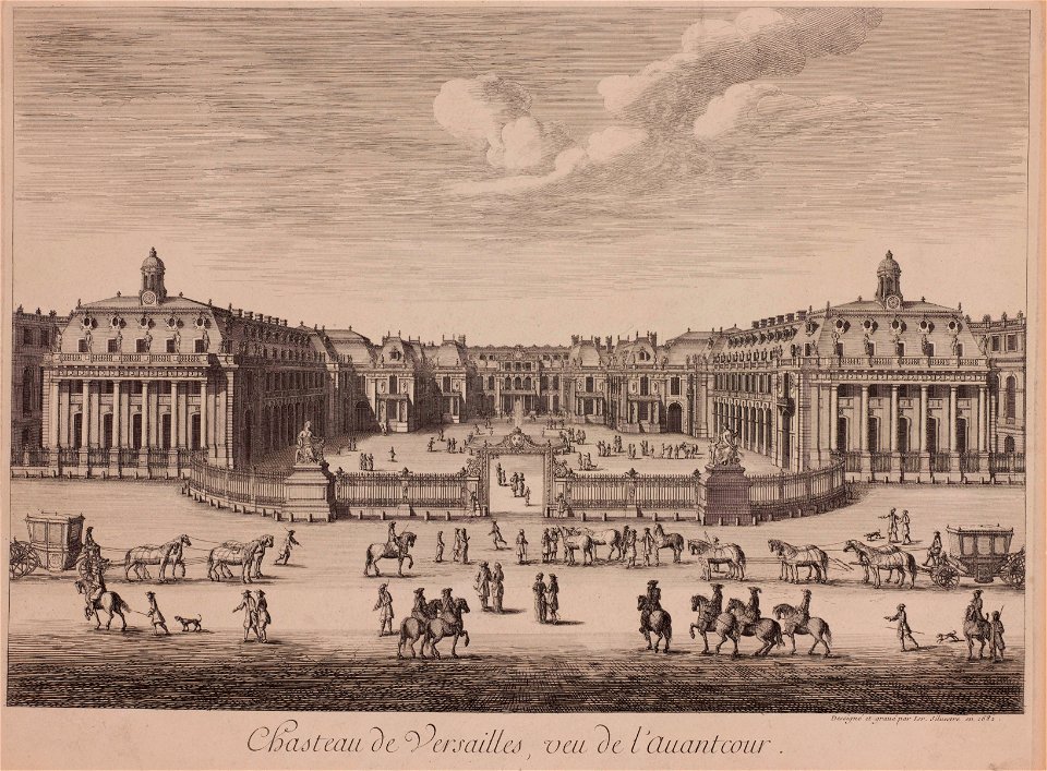 Israel Silvestre Versailles 1682