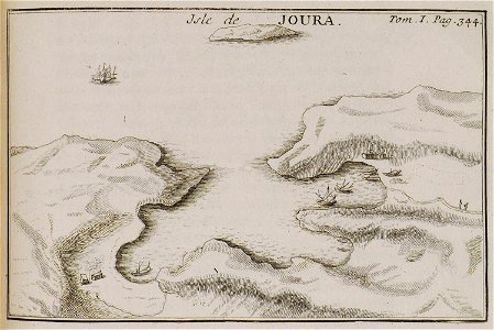 Isle de JOURA - Tournefort Joseph Pitton De - 1717