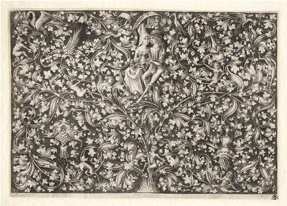 Israhel van Meckenem - Garden of Love - Google Art Project