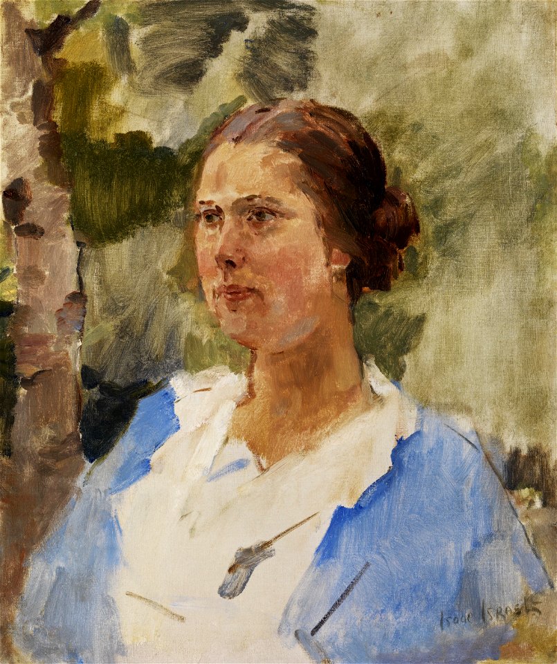 Israels Portrait of a young lady
