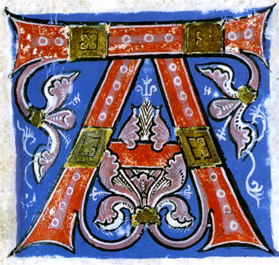 Isnyer Graduale c1200 Initiale A