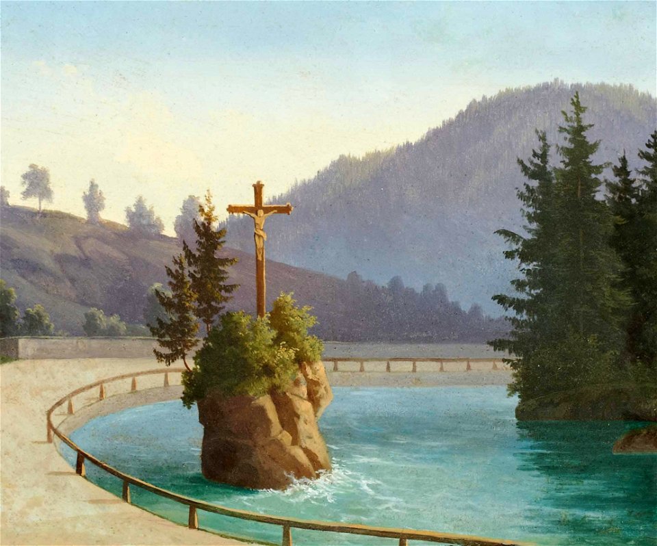 Ischl Kreuzstein 19 Jh