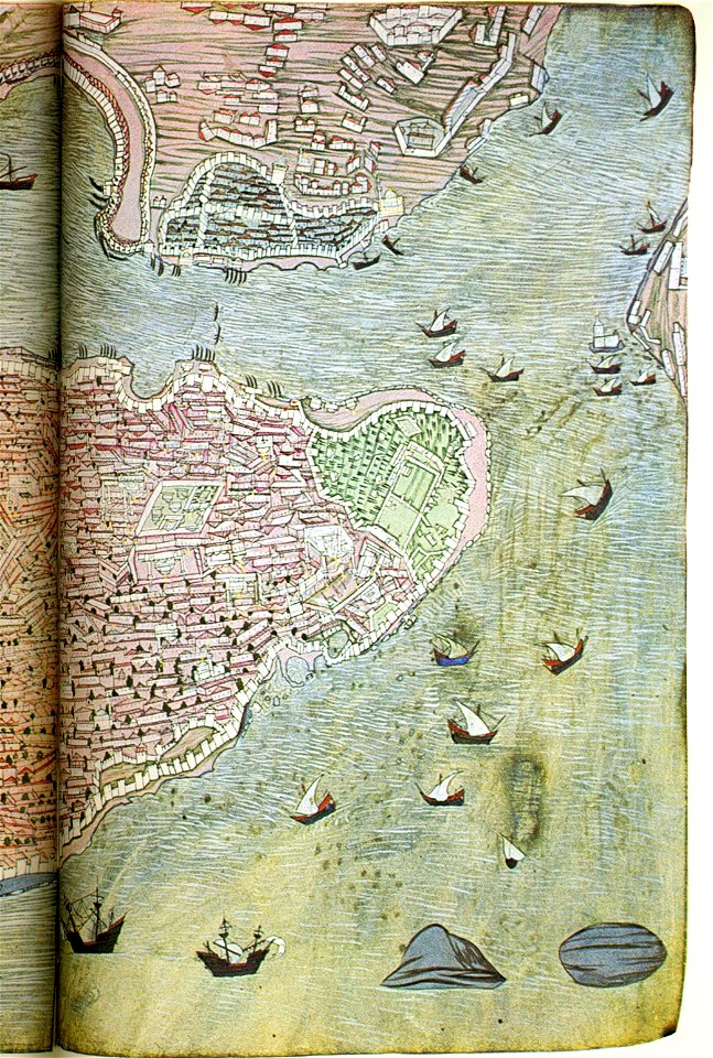 Istanbul in the 16th century - right