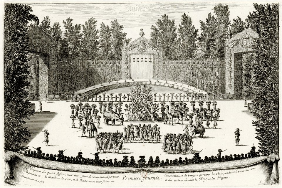 Israël Silvestre, Première journée, 1664