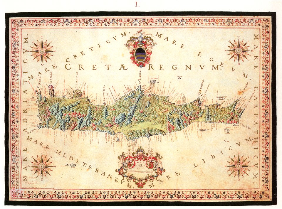 Isola di Candia a' Creta - Francesco Basilicata - 1618