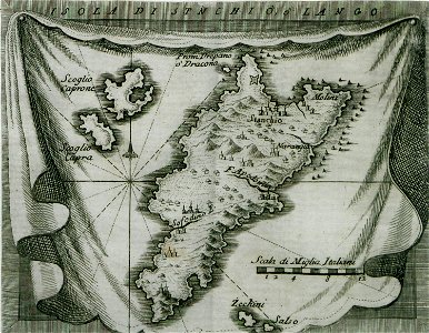 Isola di Stanchiò, ò Lango - Coronelli Vincenzo Maria (padri) & Parissoti Antonio - 1688