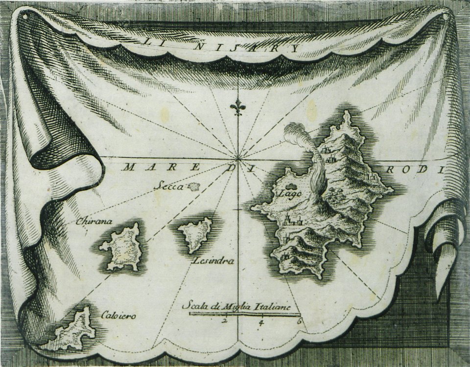Isola di Nissari - Coronelli Vincenzo Maria (padri) & Parissoti Antonio - 1688