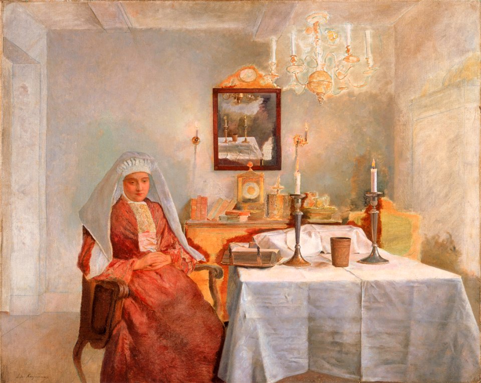 Isidor Kaufmann - Friday Evening - Google Art Project