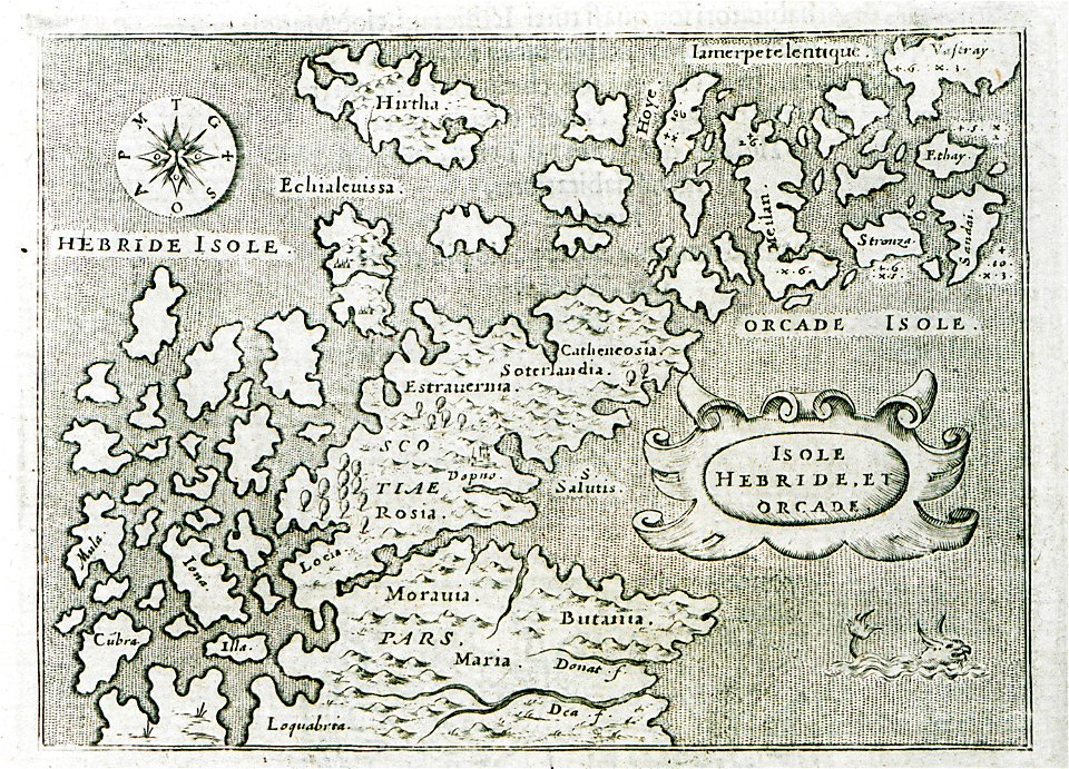 Isole Hebride et Orcade - Porcacchi Tomaso - 1620