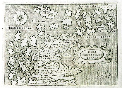 Isole Hebride et Orcade - Porcacchi Tomaso - 1620