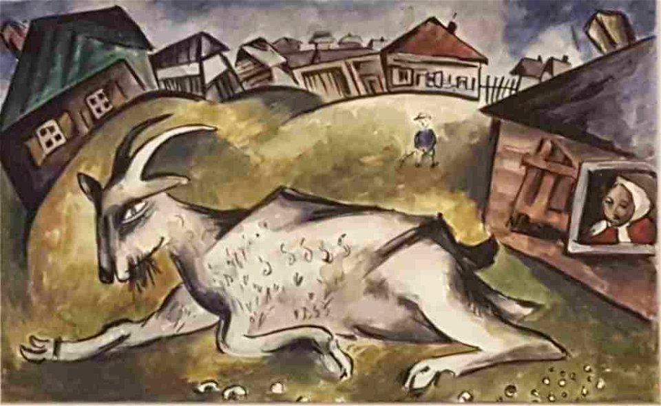 Issachar Ber Ryback - A goat