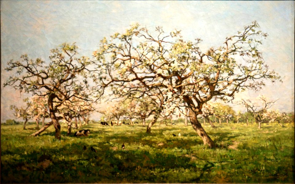 Isidore Verheyden-Verger au printemps