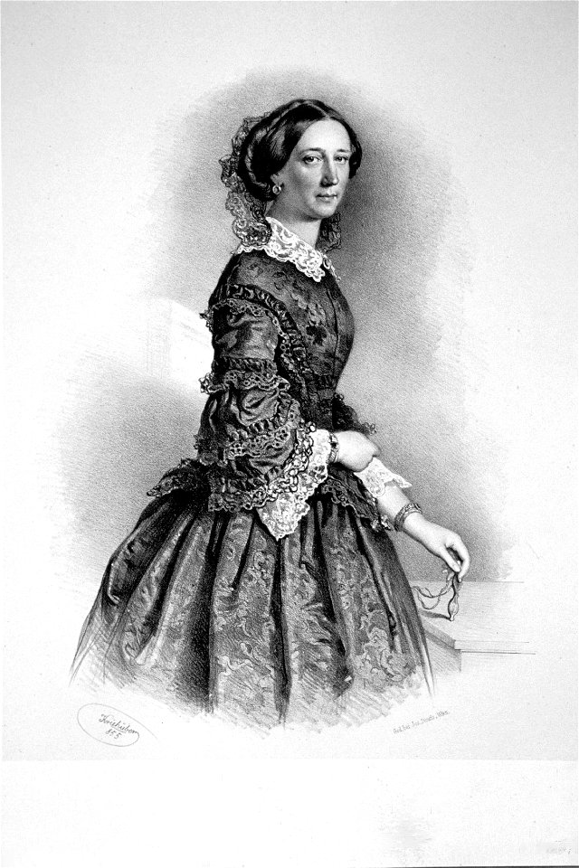 Isabella Trenck von Tonder Litho