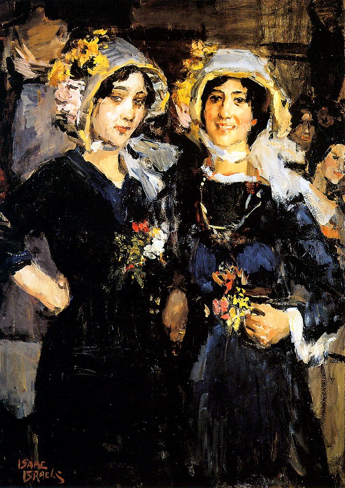 Israels-Isaac-Two-women-Chatherinettes-Paris-Sun