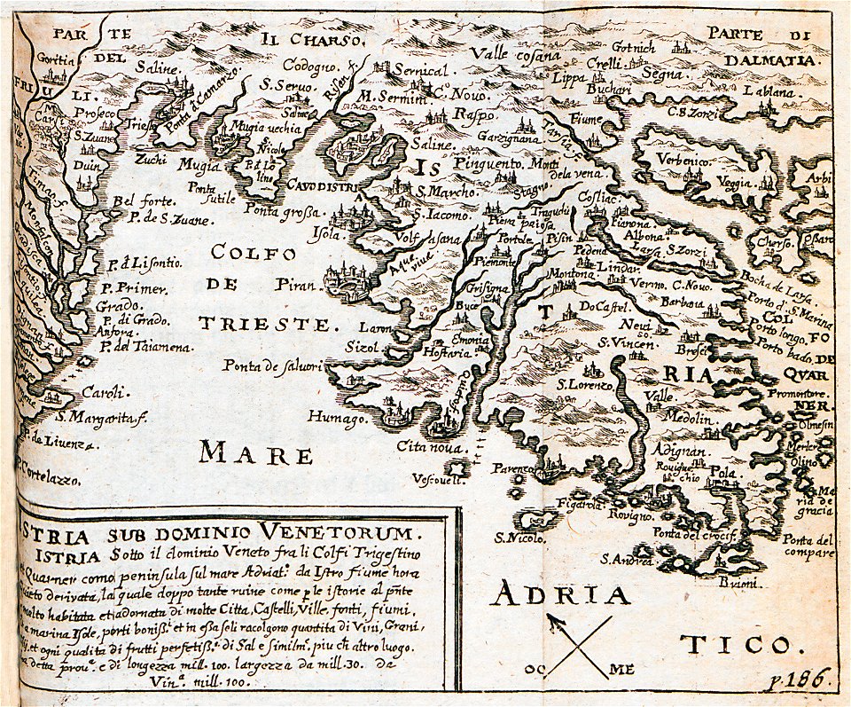 Istria sub dominio venetorum - Sandrart Jacob Von - 1687