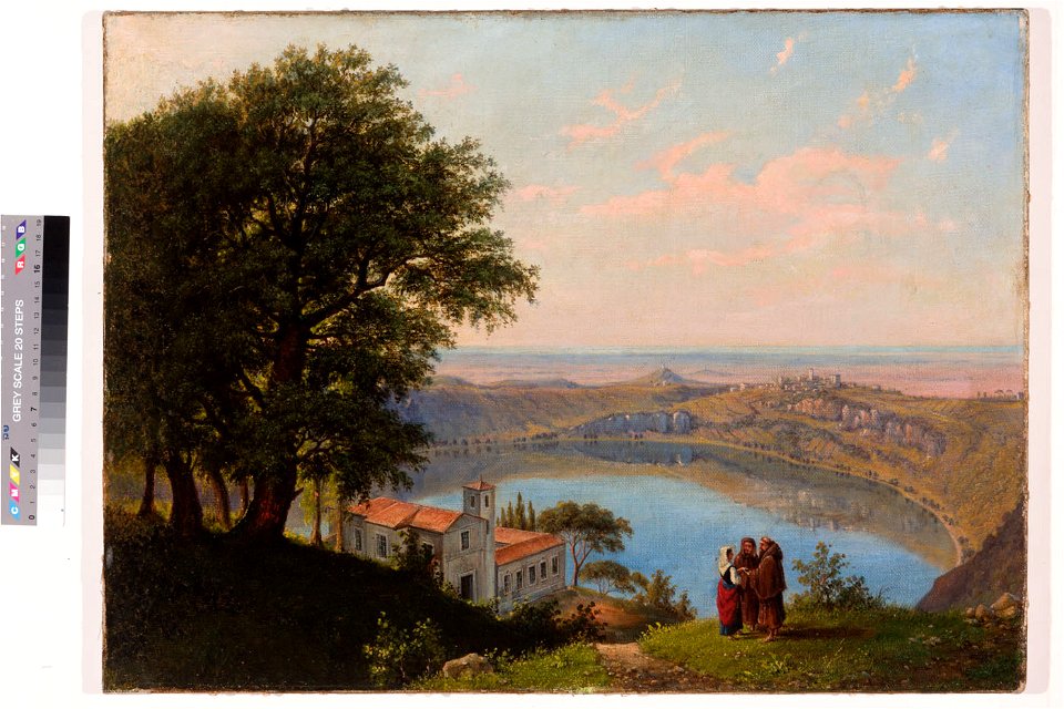 Itaalia maastik, Konstantin von Kügelgen, TKM TR 5441-1 M 928
