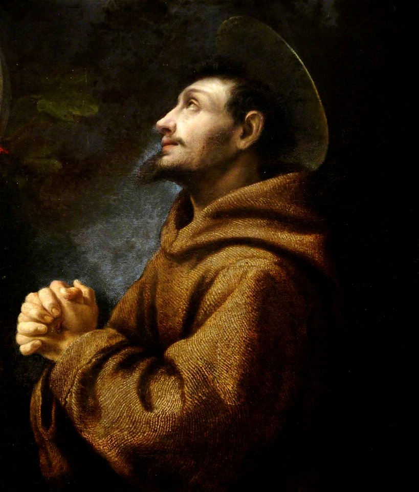 Italian (Lombard) School - Saint Francis in Prayer - 959446 - National Trust