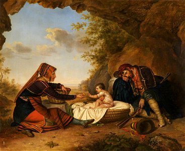 Italian (Roman) School - Italian Peasant Scene - 1298324 - National Trust
