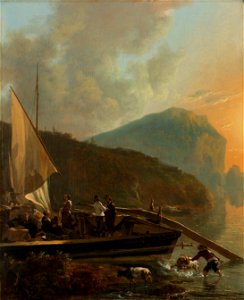 Italiaans rivierlandschap Rijksmuseum SK-A-2335