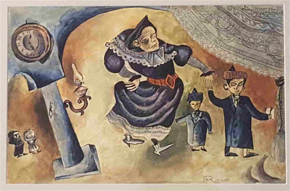 Issachar Ber Ryback - The Rabbi's wife