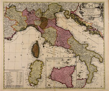 Italia iam tota principes in suas partes accuratius distincta hisce praeter... - CBT 5880945