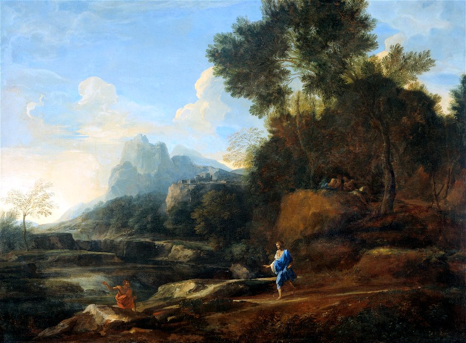 Italiaans landschap Rijksmuseum SK-A-94