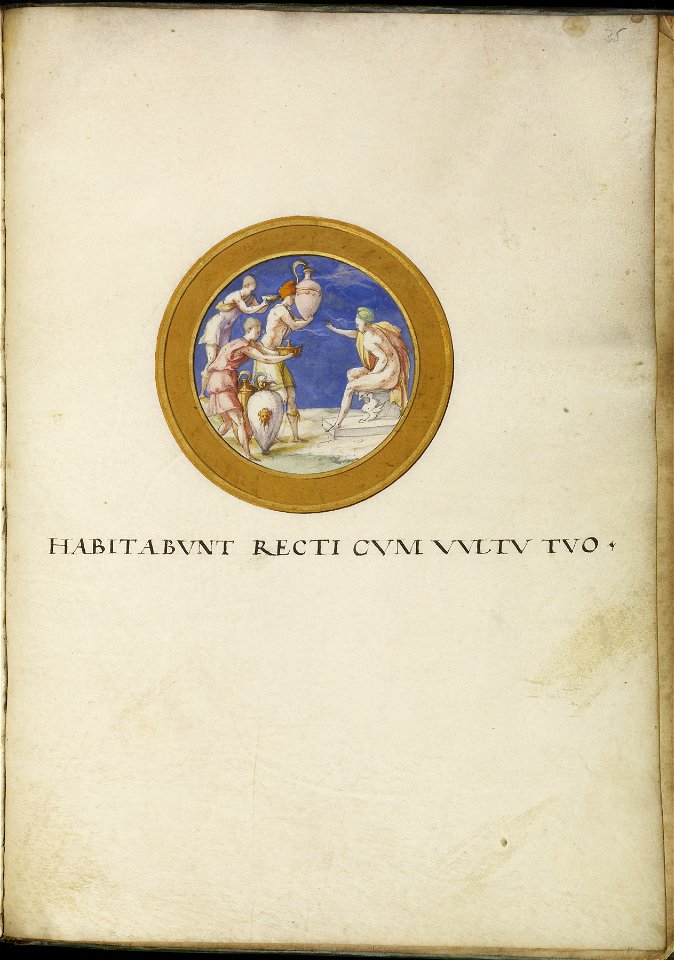Italian - Leaf from Emblem Book - Walters W47635R - Open Obverse