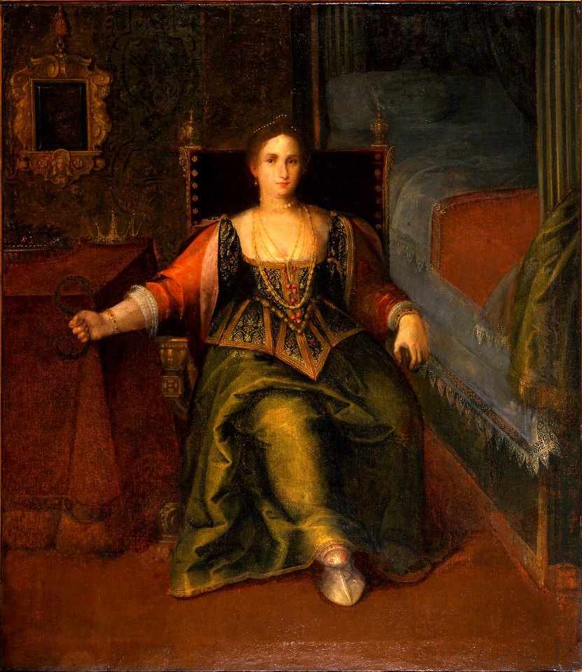 Italian - Portrait of a Woman as Cleopatra - Walters 37534 (2)