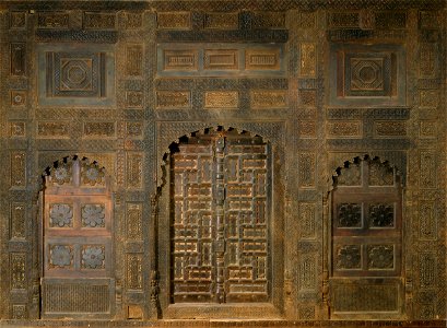 Islamic, Pakistan - Palace Façade (Palace of Sayyed Akbar Shah, King of Swat 1835-57) - Google Art Project