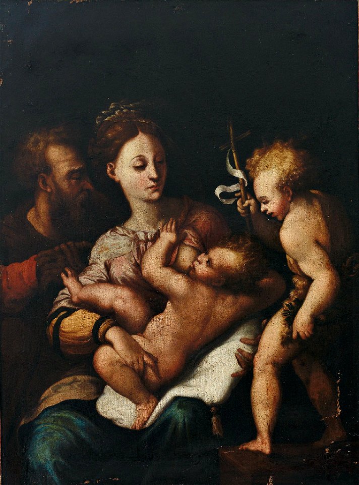 Italian c1550 Madonna lactans