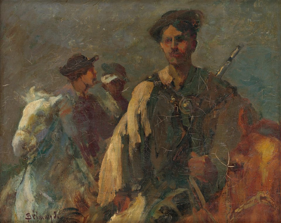 István Bélaváry-Burchard - Insurgents - O 5629 - Slovak National Gallery