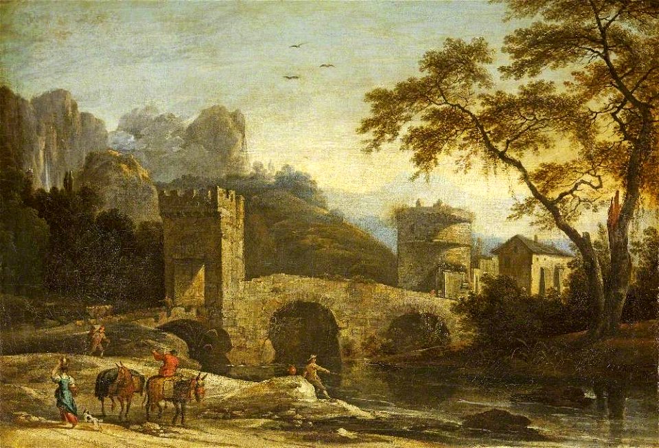 Italian (Roman) School - The Tomb of the Plautii and the Ponte Lucano - 732165 - National Trust