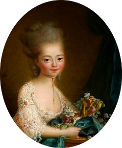 Italian (Piedmontese) School - Marie-Joséphine-Louise de Savoie (1753–1810), comtesse de Provence, as a Young Girl - 766122 - National Trust