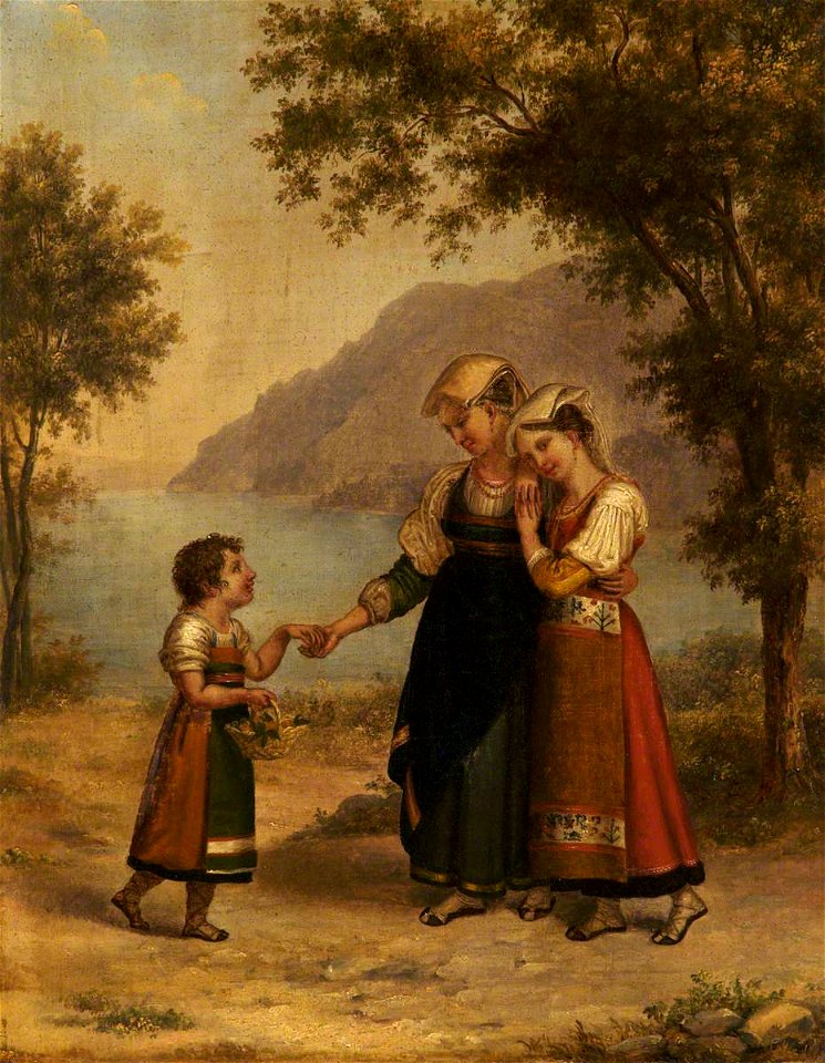Italian (Roman) School - An Italian Peasant Scene - 1298325 - National Trust