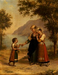 Italian (Roman) School - An Italian Peasant Scene - 1298325 - National Trust